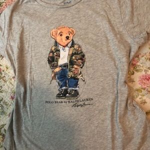 Ralph Lauren polo bear t- shirt size m